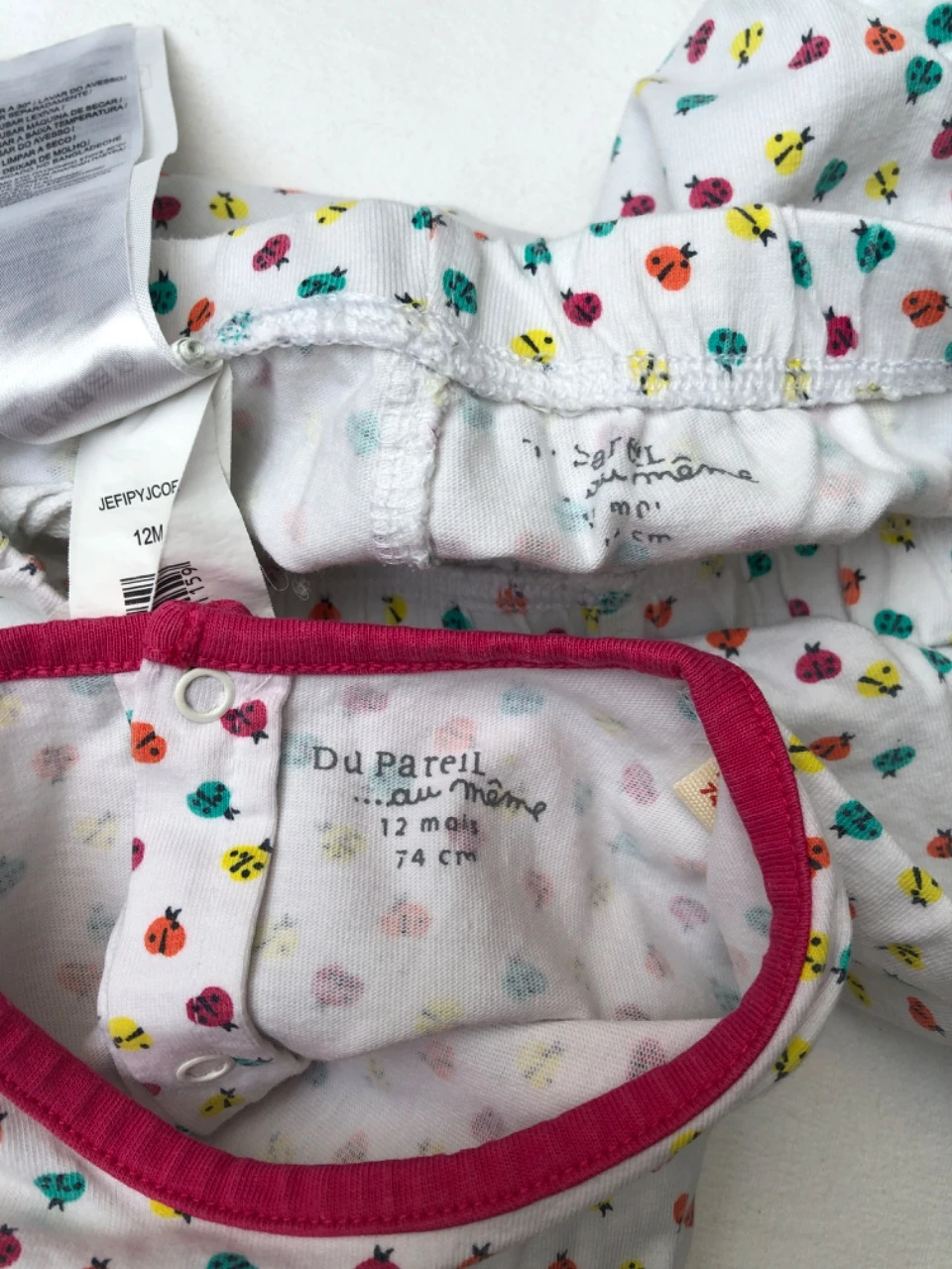 DPAM thin pajamas 12 months – photo 3